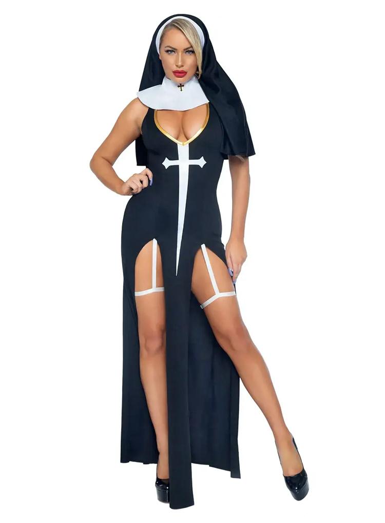 Leg Avenue kostým Jeptiška: L