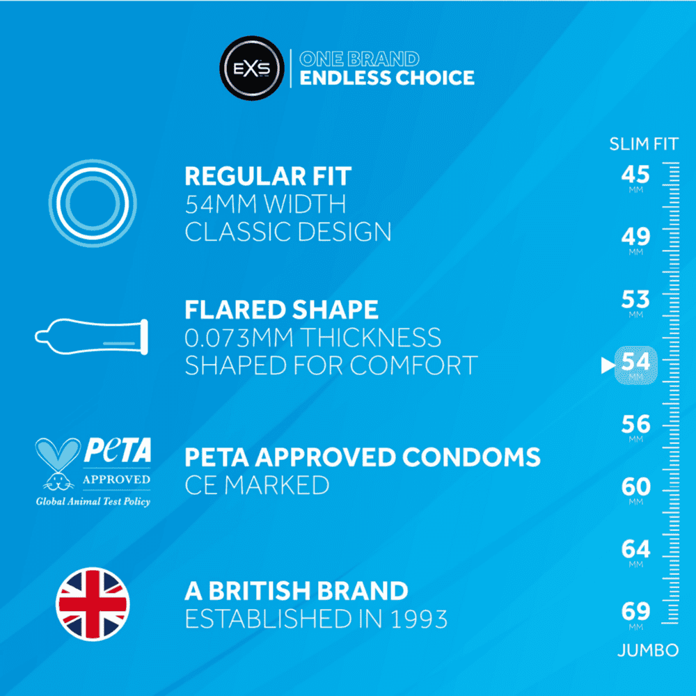 EXS Smiley Face Regular kondomy 12 ks