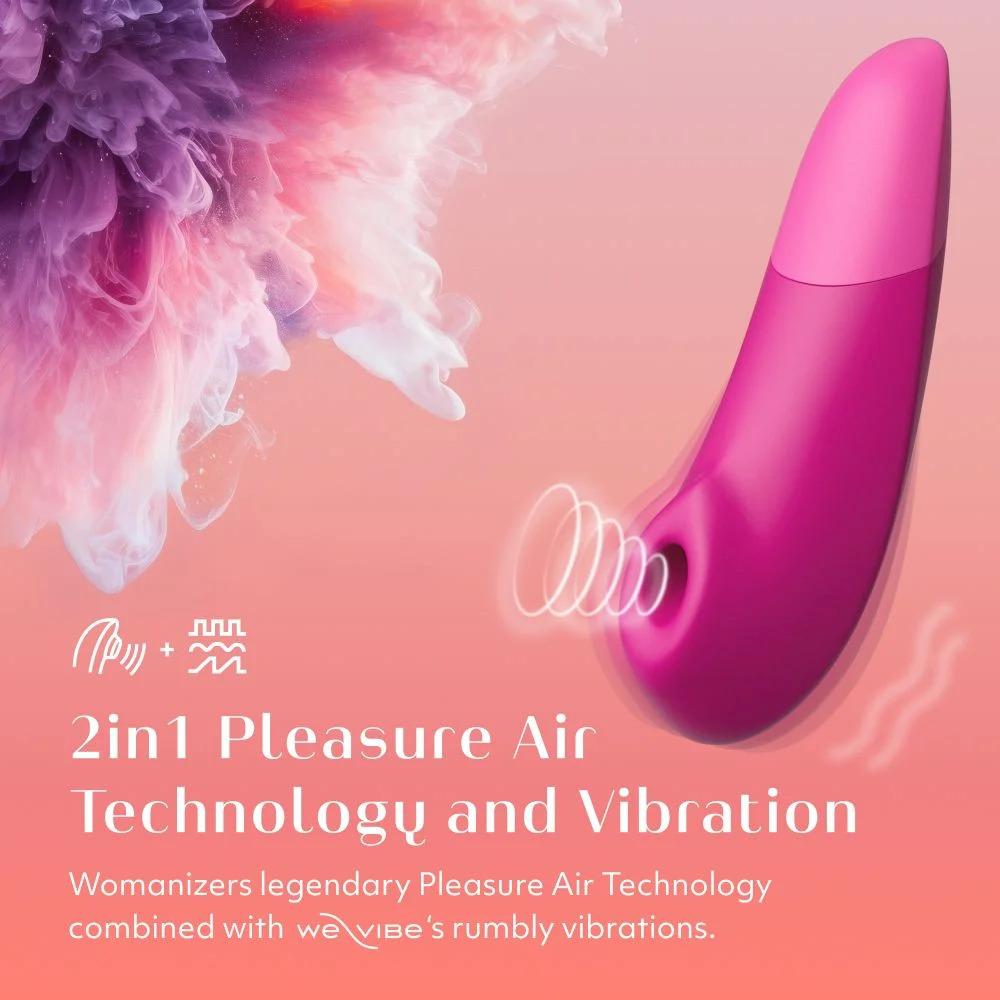 Womanizer Enhance stimulátor na klitoris - Vibrating Pink - Image 5