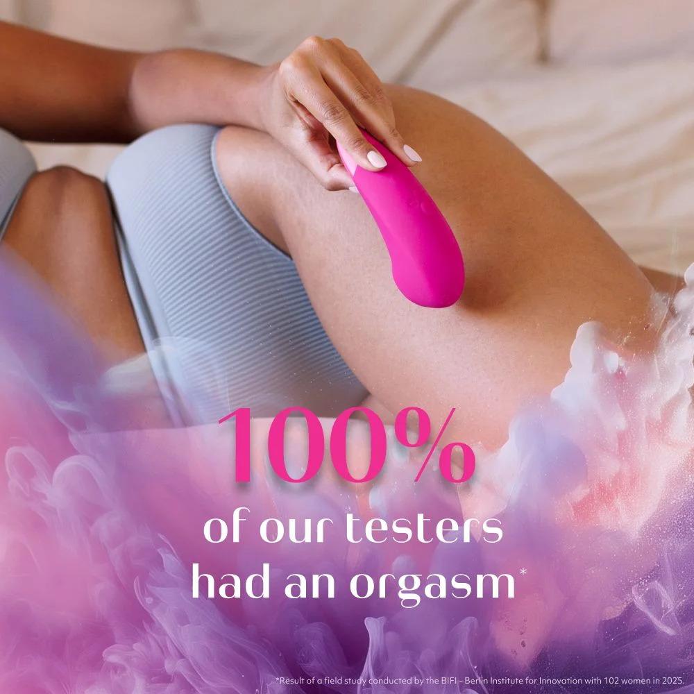 Womanizer Enhance stimulátor na klitoris - Vibrating Pink - Image 6