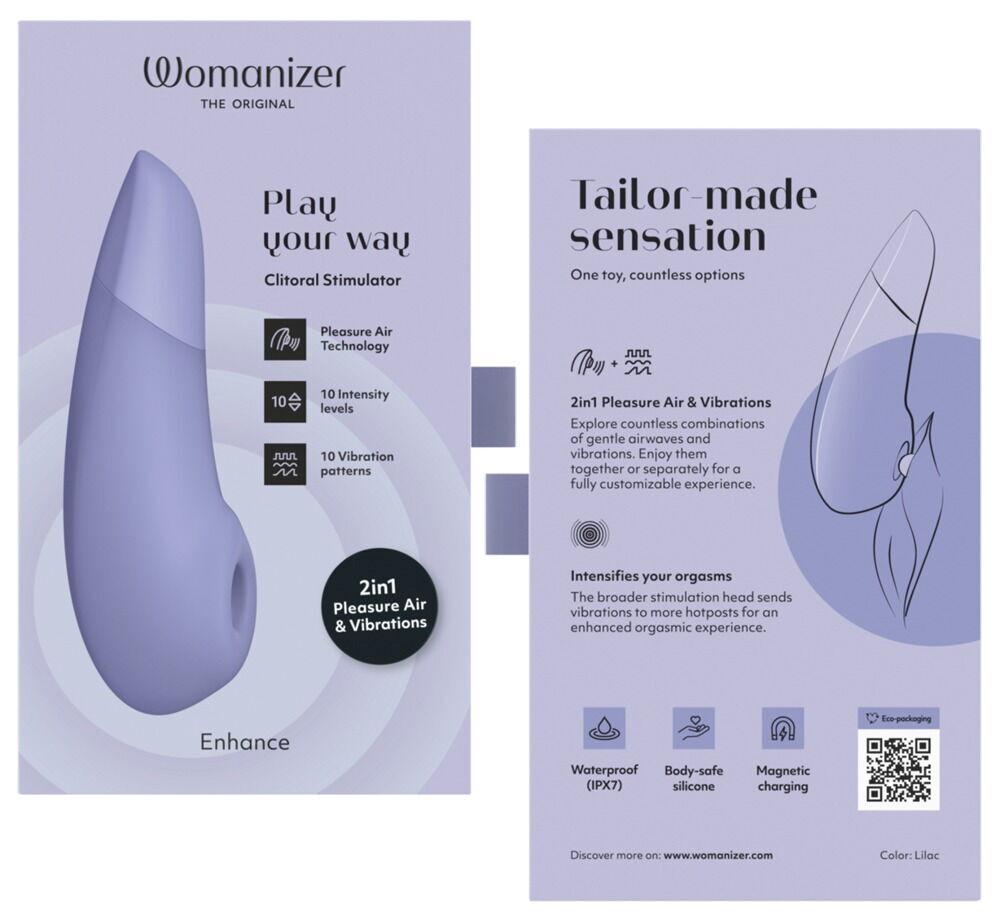 Womanizer Enhance stimulátor na klitoris – Lilac