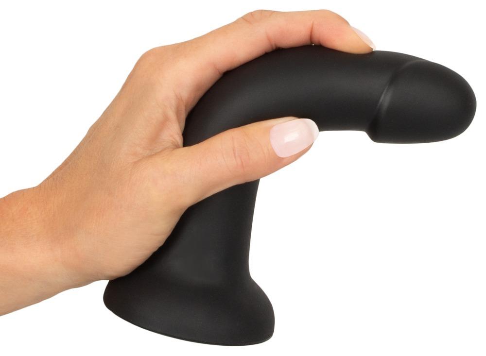 Strap-on set kalhotky a dildo – černý