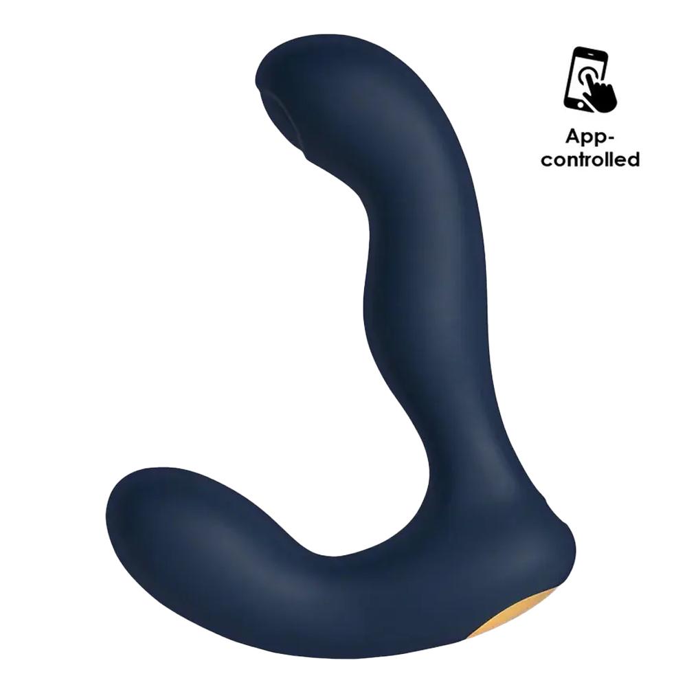 Svakom Iker Neo stimulátor prostaty v modré barvě