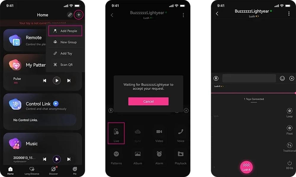 Lovense Lush 4 vibrační vajíčko na dálkové ovládání
