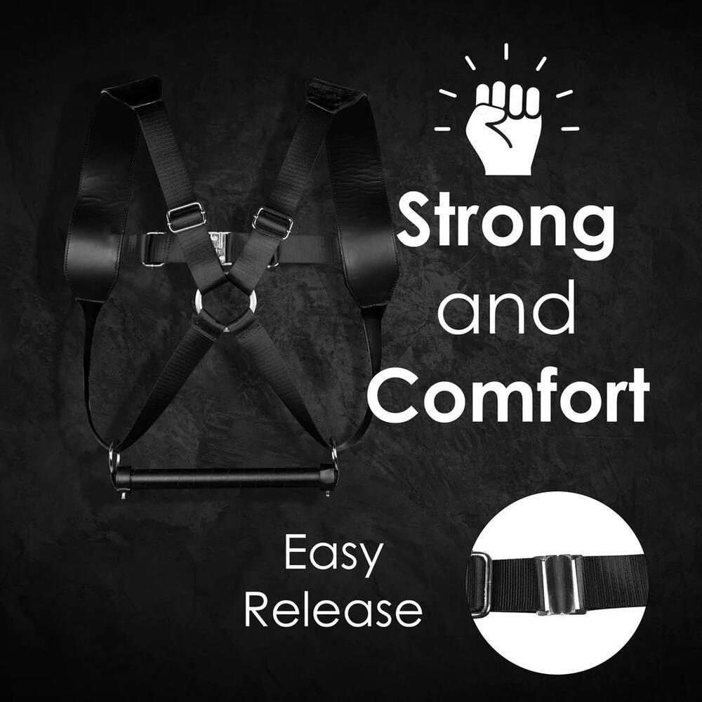 Ouch! BSDM vodící postroj - černý - Obrázek 4