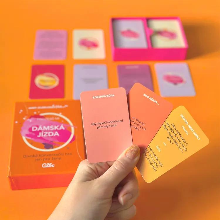 Albi Prozraď mi – Dámská jízda – karetní hra