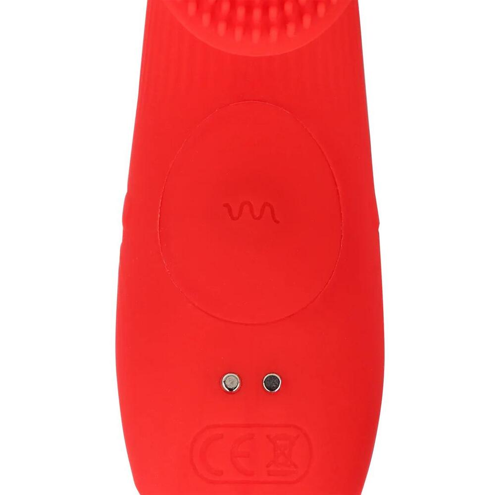 Loveline vibrátor na prst - červený - Image 3
