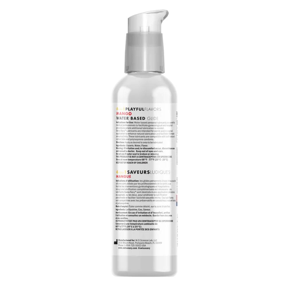 Swiss Navy Playful 4 in1 lubrikační gel  Mango 118 ml - Image 2