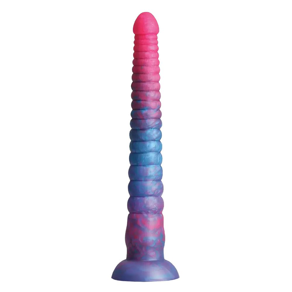 Colours Stacked dildo 30,5 cm - růžová/modrá