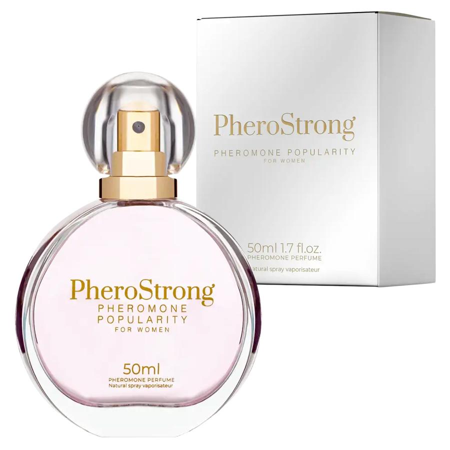 PheroStrong Pheromony Popularity - přírodní produkt pro zvyšování atraktivity a sexuální přitažlivosti