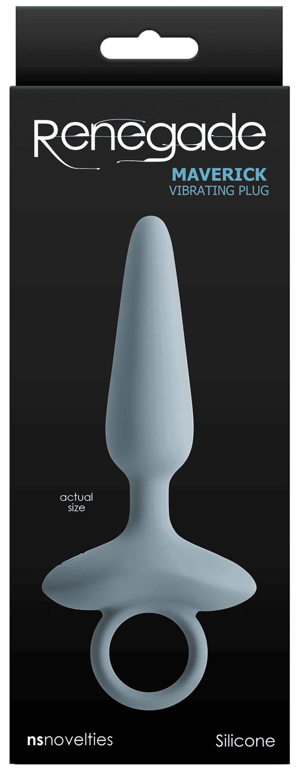 Maverick vibrační anální kolík - šedý - Image 4