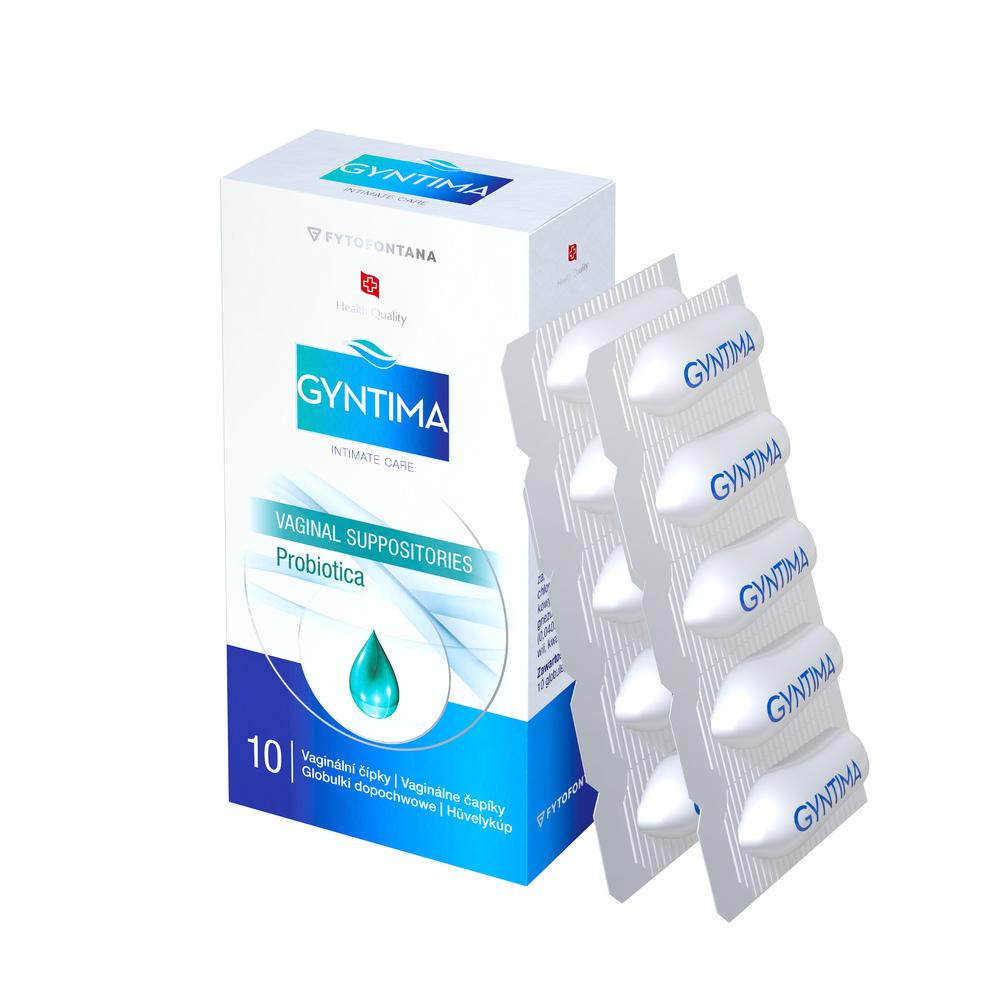 Gyntima vaginální čípky Probiotica 10 ks - Image 4