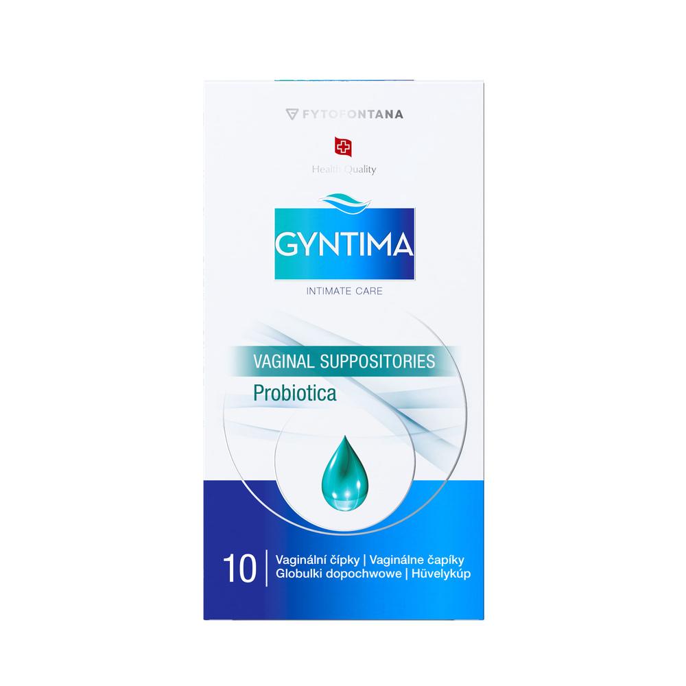 Gyntima vaginální čípky Probiotica 10 ks - Image 3