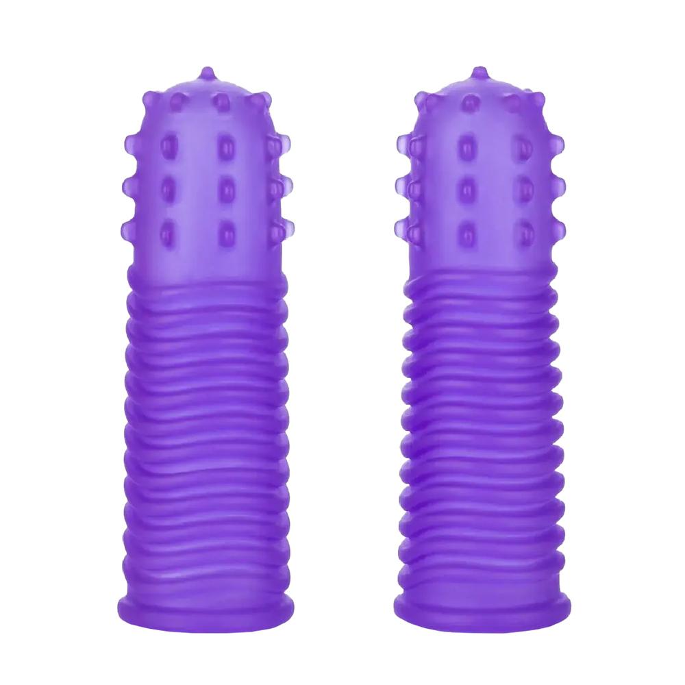 CalExotics Návleky na prst - fialové