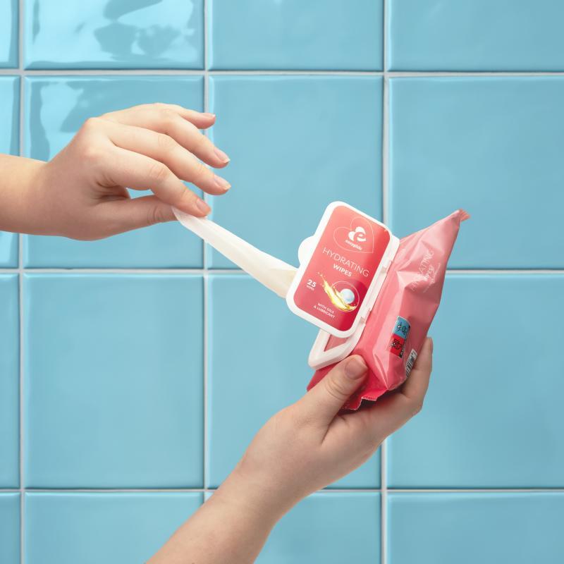EasyGlide Hydratační vlhčené ubrousky 25 ks - Obrázek 3