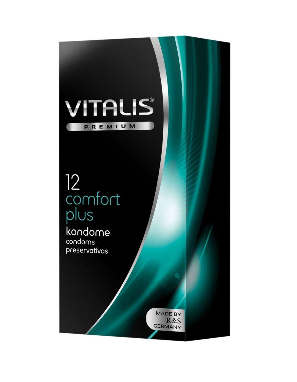 Kondomy Vitalis Premium Comfort plus 12 ks