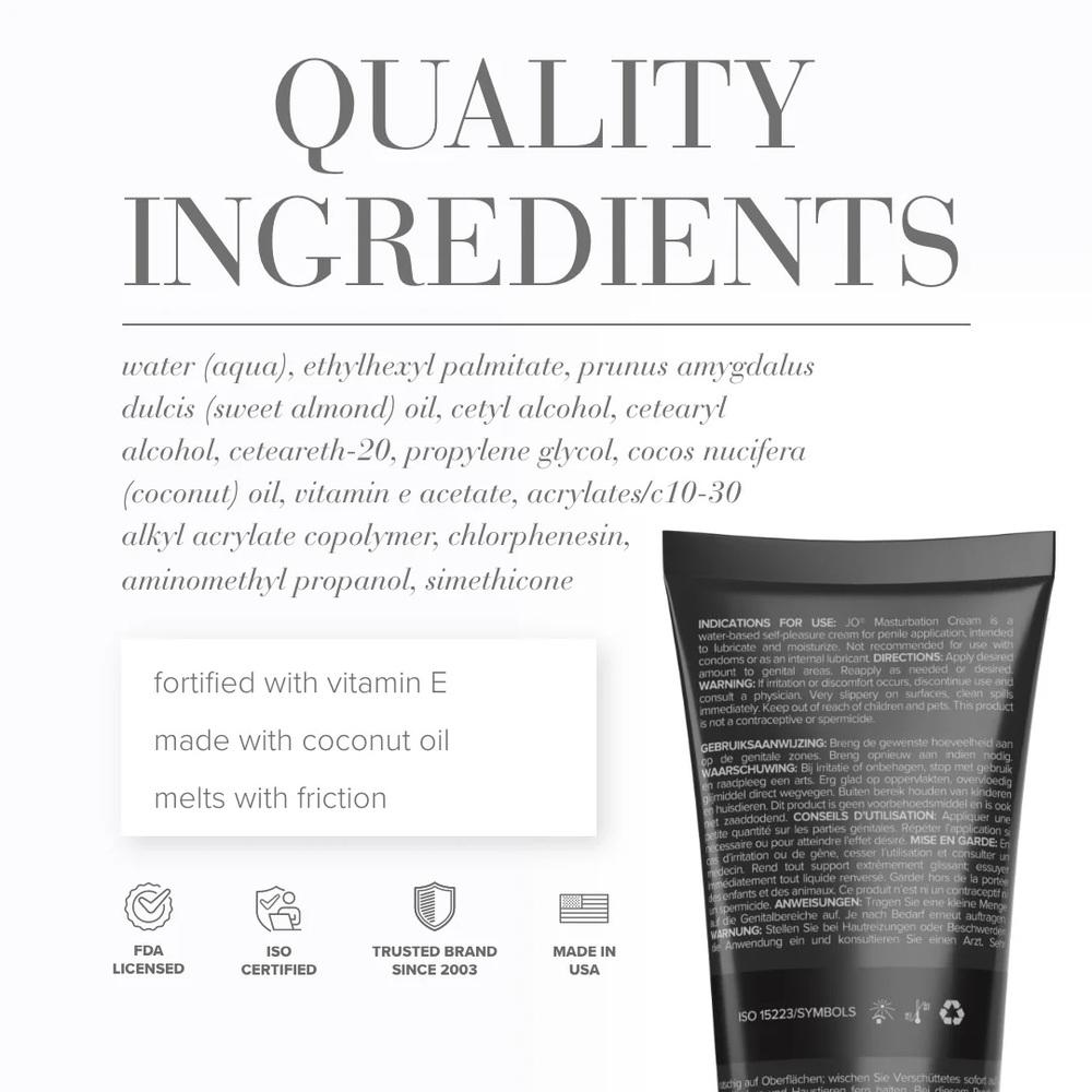 JO Masturbační krém 120 ml - Obrázek 3
