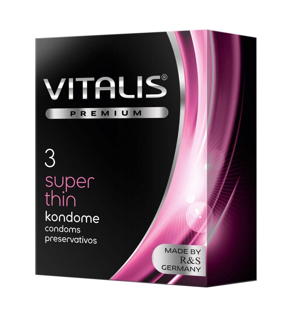 Vitalis Premium Super thin kondomy 3 ks