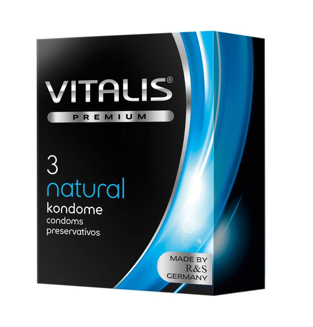Vitalis Premium Natural kondomy 3 ks