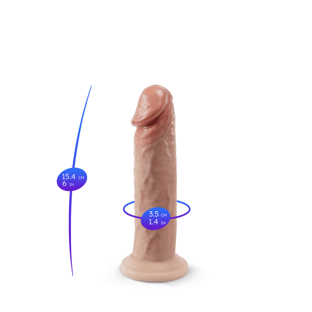 Silexd Premium Real Skin dildo Model 2 - Obrázek 3