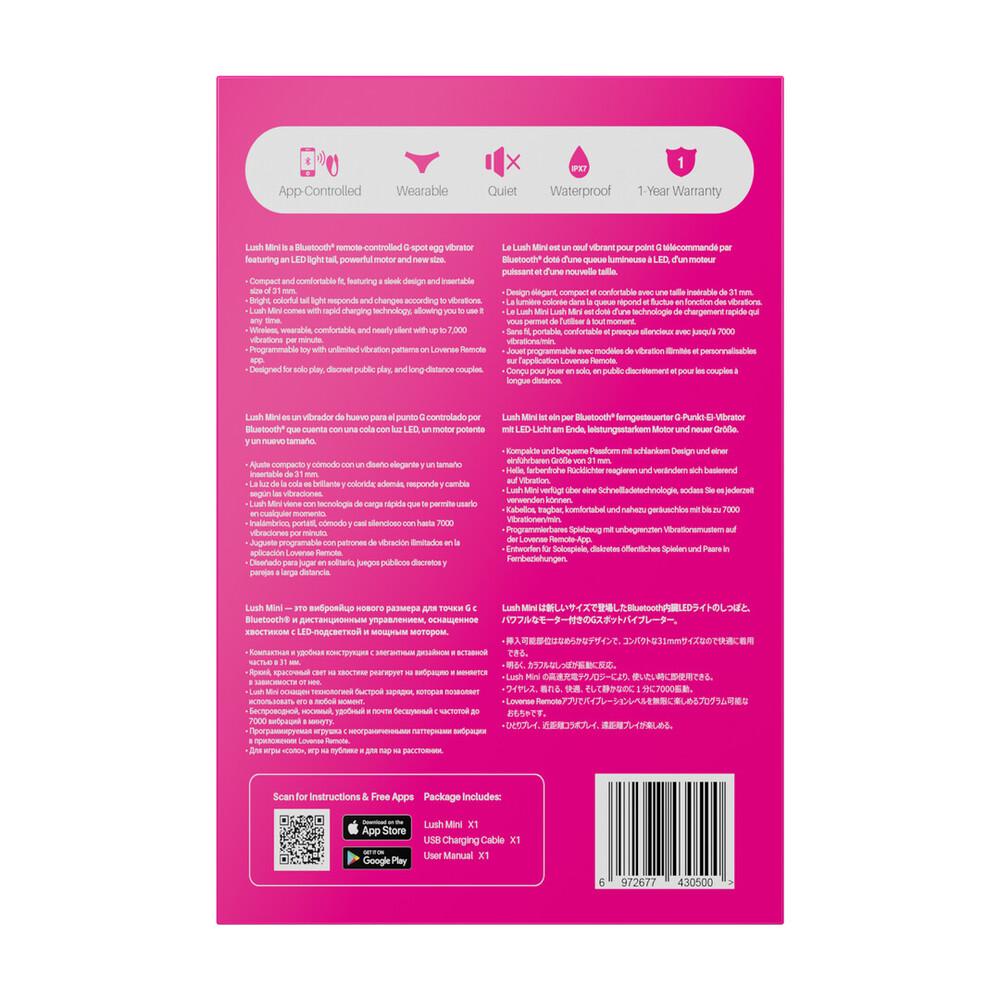 LOVENSE Lush Mini vibrační vajíčko