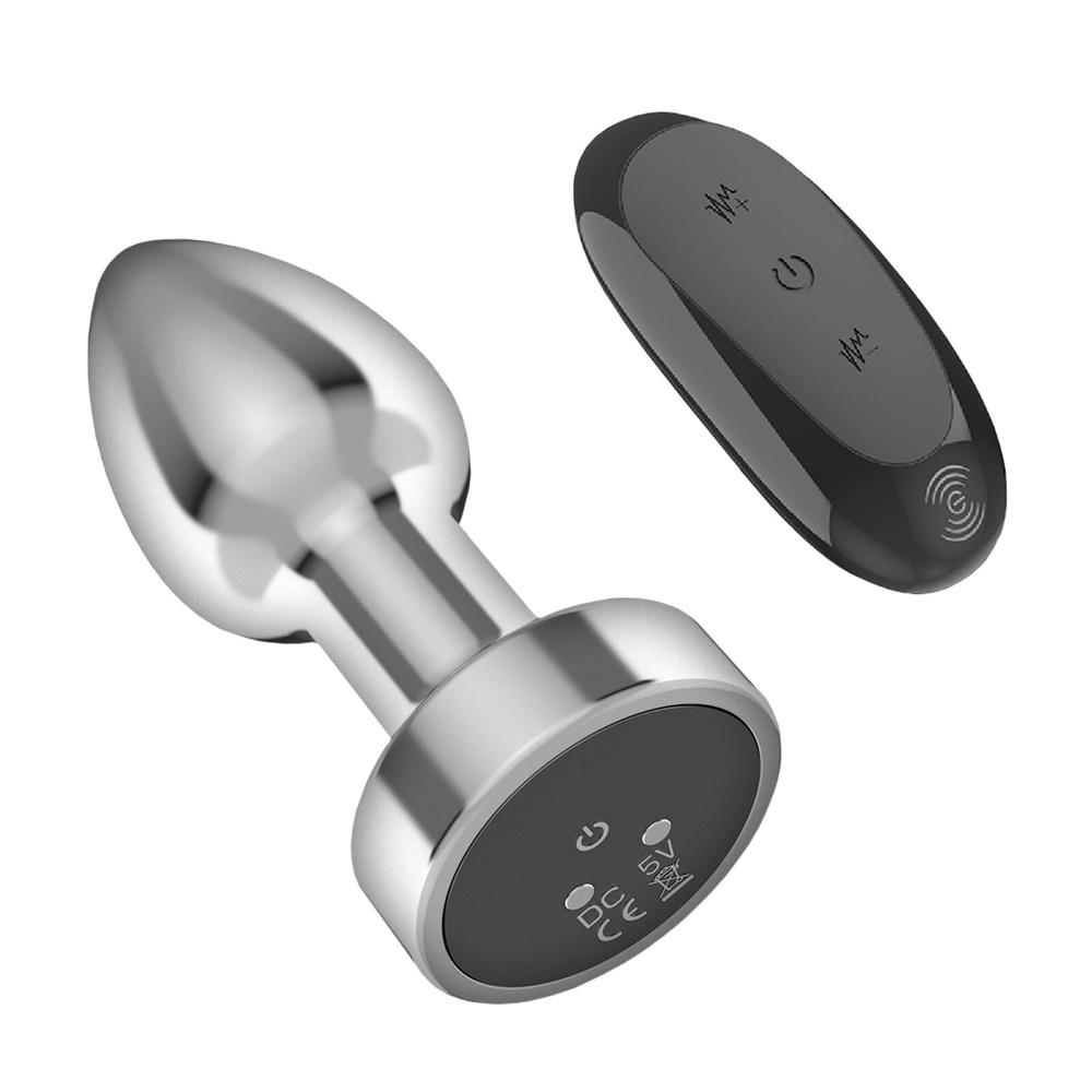 Intense Vibrační anální kolík s ovladačem S