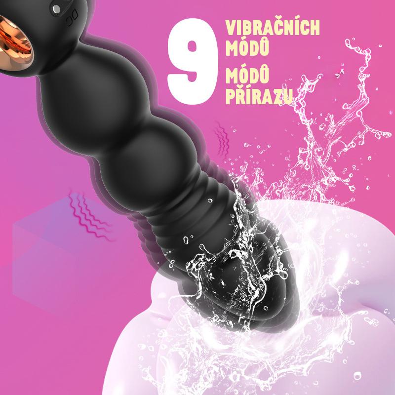 BASIC X Leo vibrační anální kolík