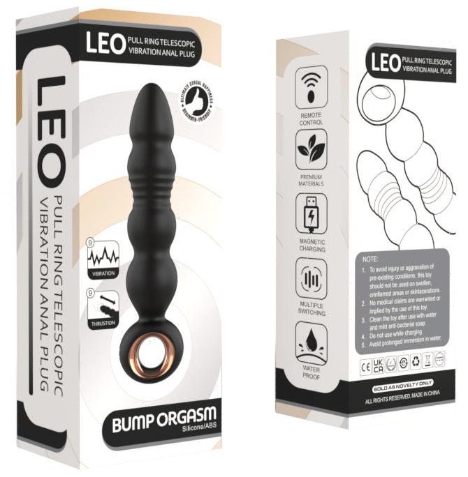 BASIC X Leo vibrační anální kolík