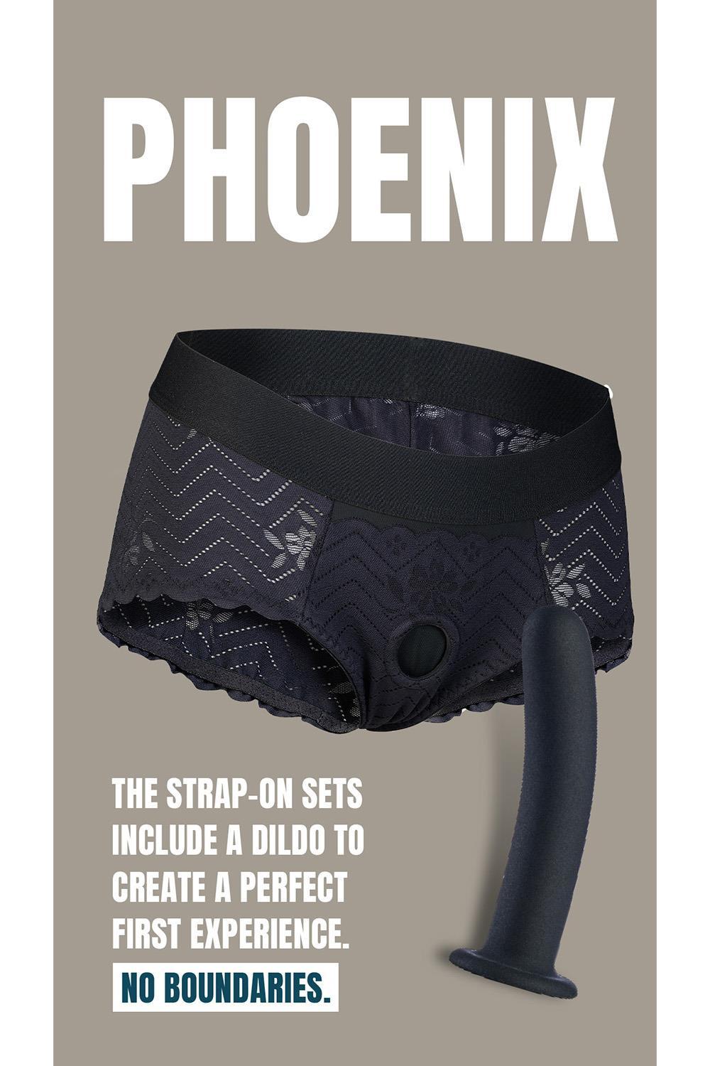 Phoenix Strap-On kalhotky s dildem: S (obrázek 8)