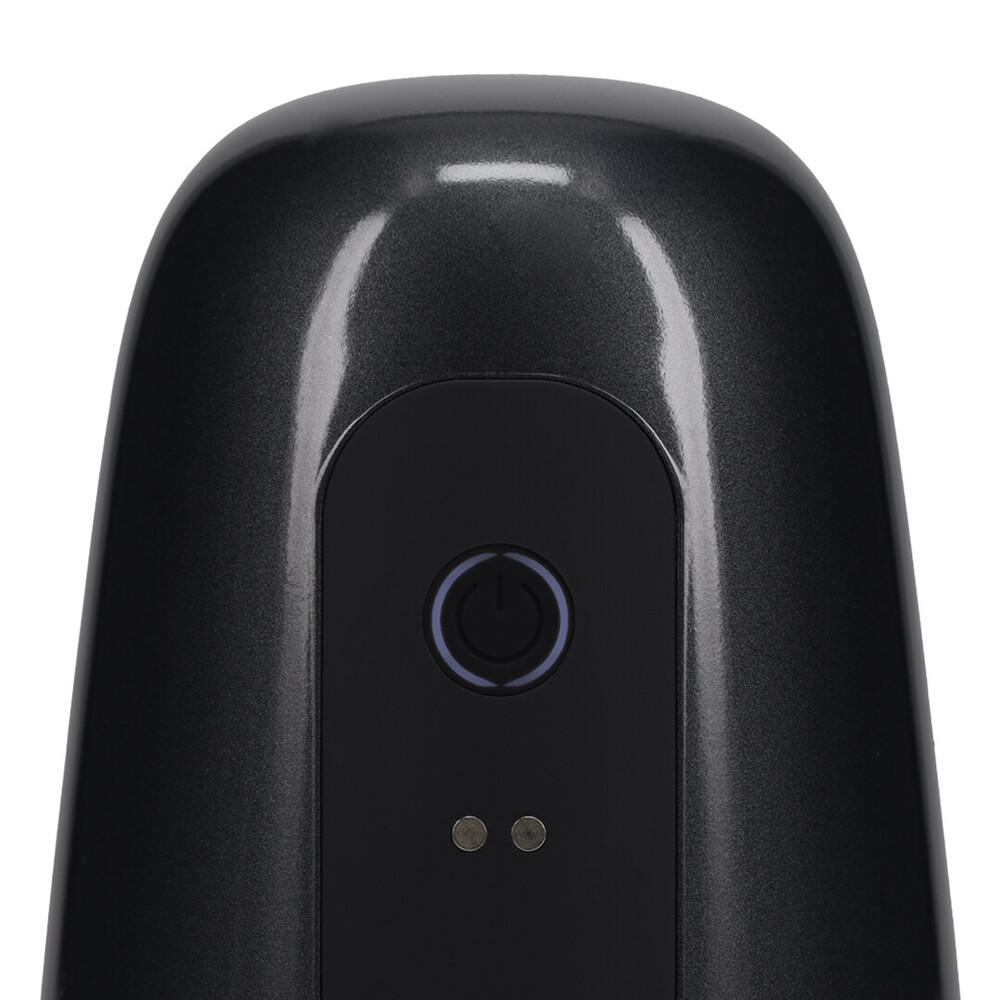 Pumped Pulsar Vibrační masturbátor s podtlakovou stimulací – černý