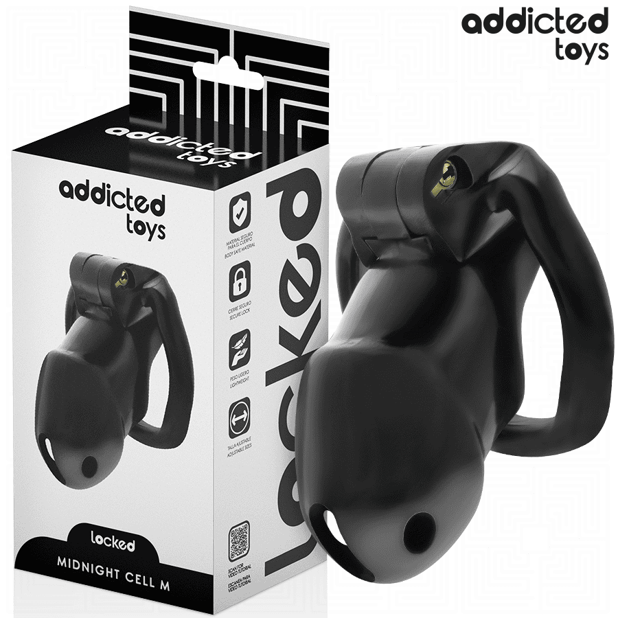 Addicted toys Midnight cell klec na penis M