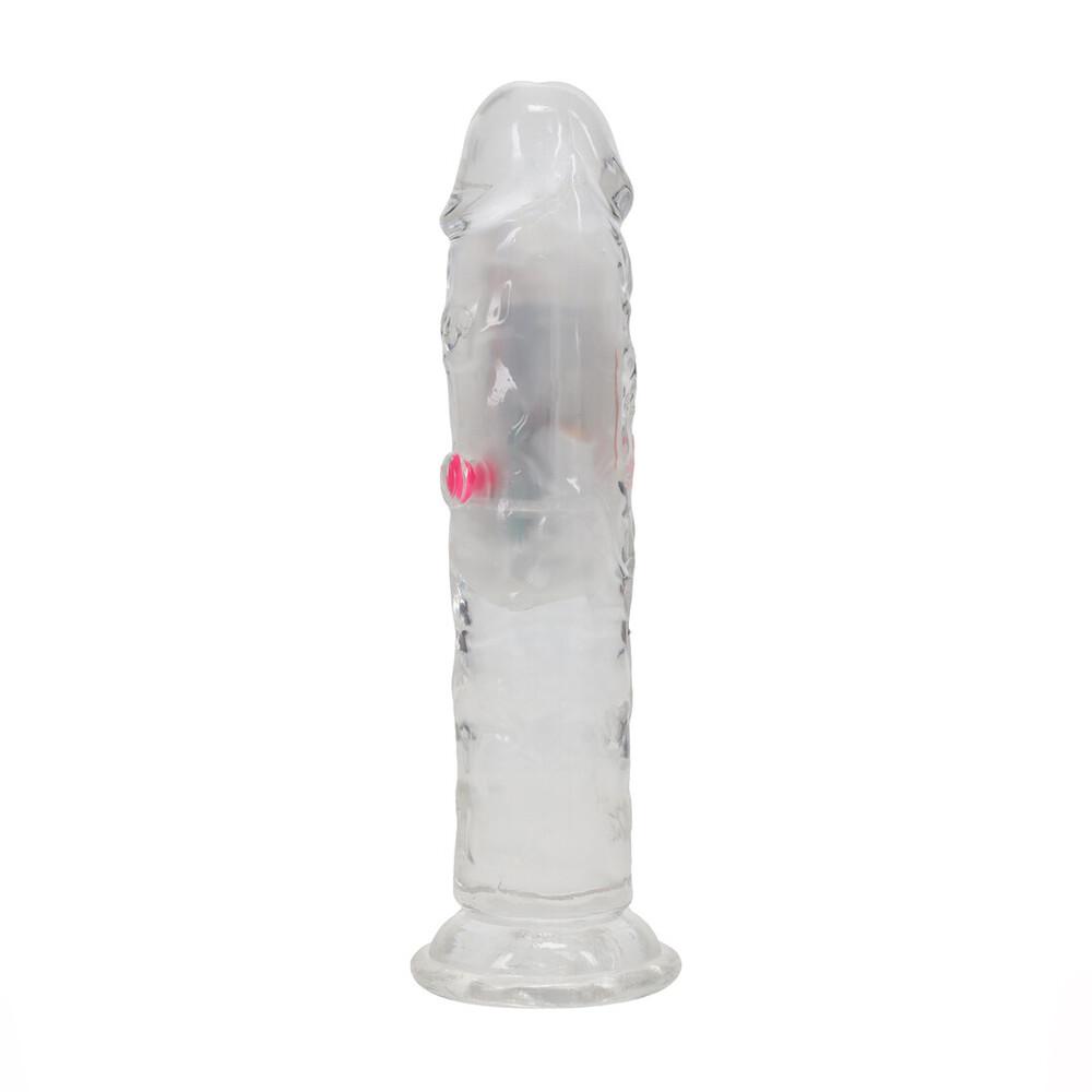 RealRock LED svítící vibrační dildo 15 cm (obrázek 4)