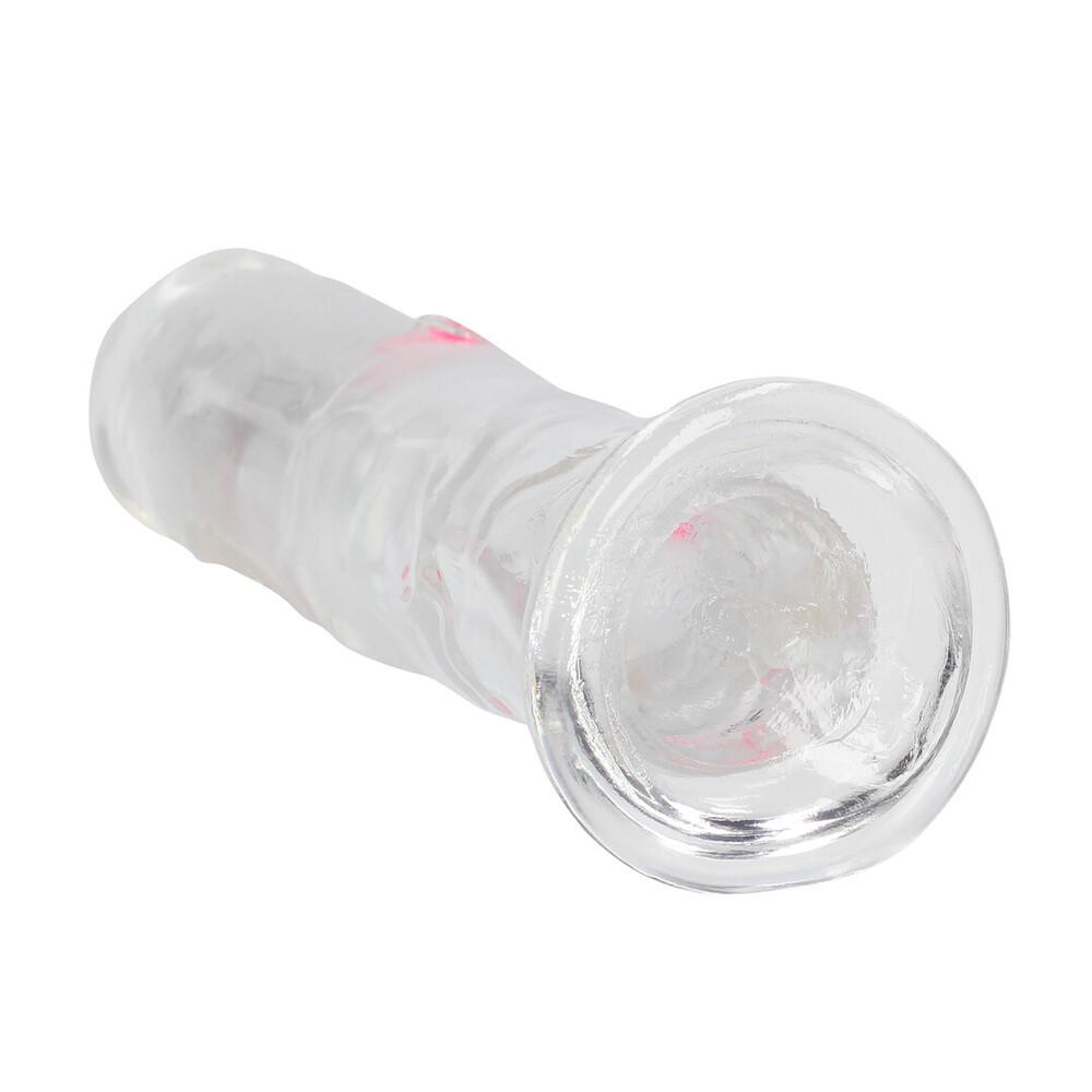 RealRock LED svítící vibrační dildo 15 cm (obrázek 6)