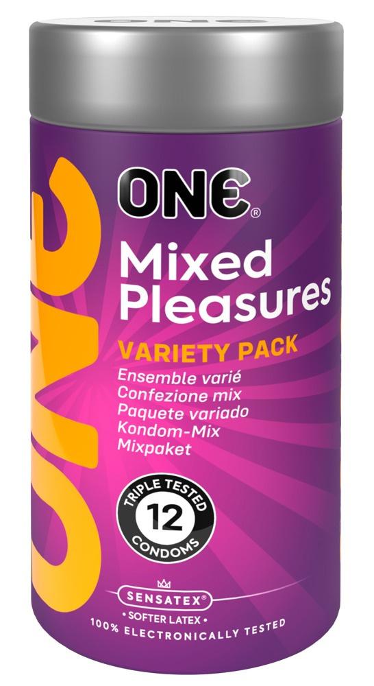 ONE kondomy Mixed Pleasures 12 ks
