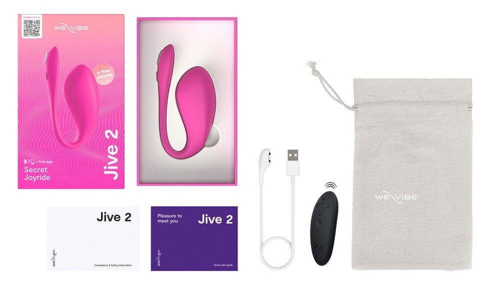 We-vibe Jive 2 vibrační vajíčko – Electric pink