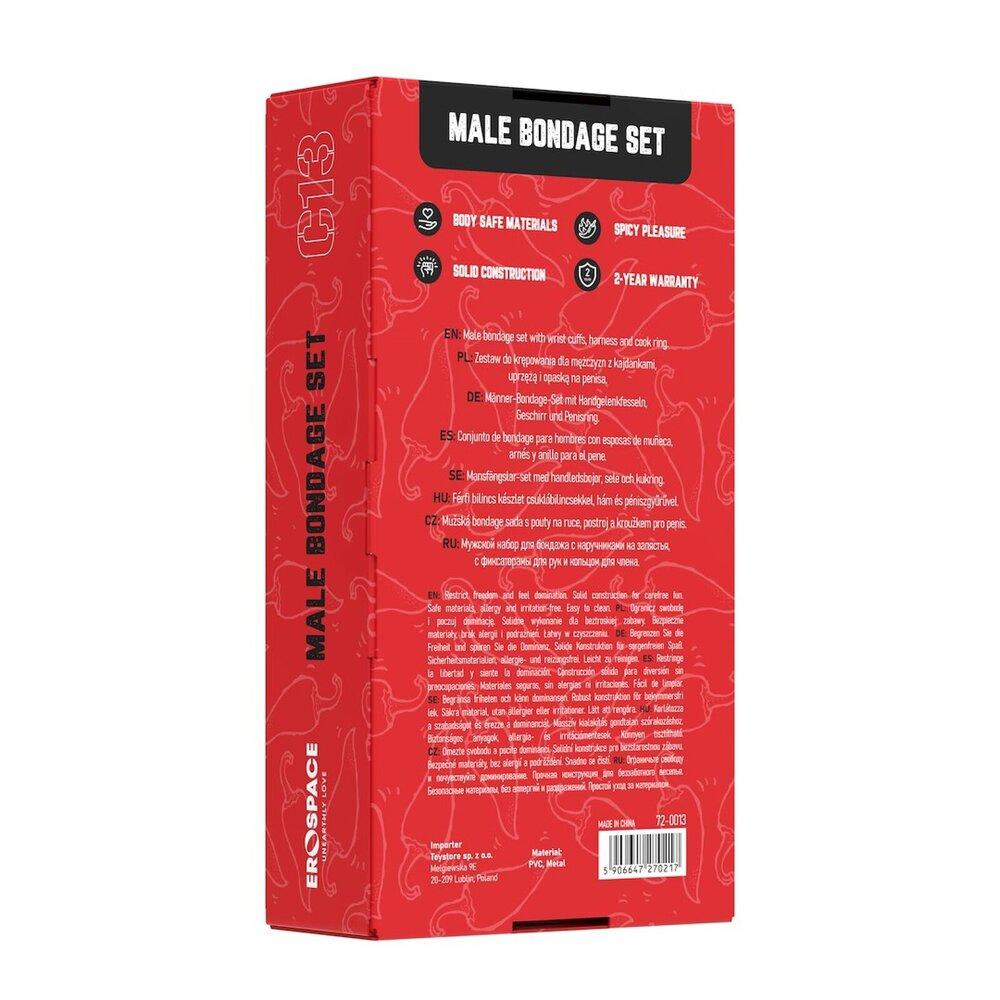Erospace Bondage set pro muže Wild Play C13 (obrázek 9)