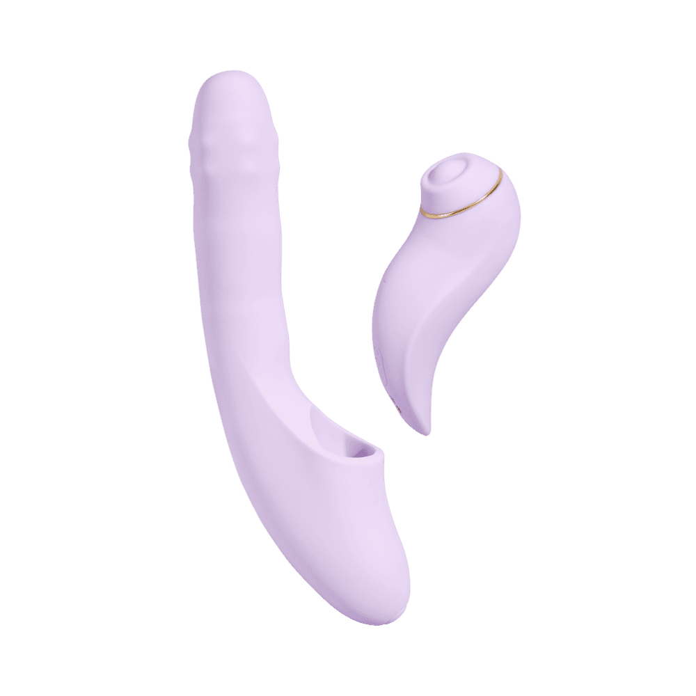 Svakom DuoGlow multifunkční vibrátor - fialový