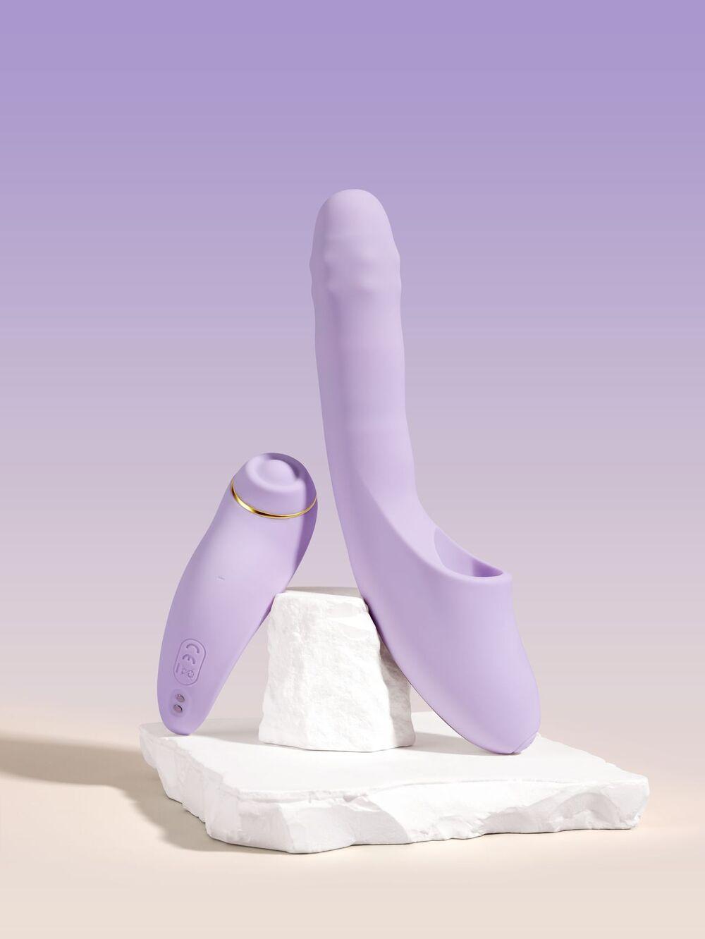 Svakom DuoGlow multifunkční vibrátor – fialový