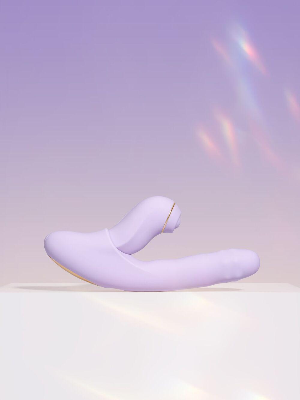 Svakom DuoGlow multifunkční vibrátor – fialový