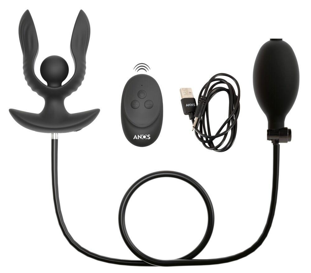 ANOS RC nafukovací vibrační anální kolík