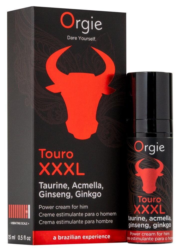 Orgie Touro XXXL Power krém pro muže 15 ml