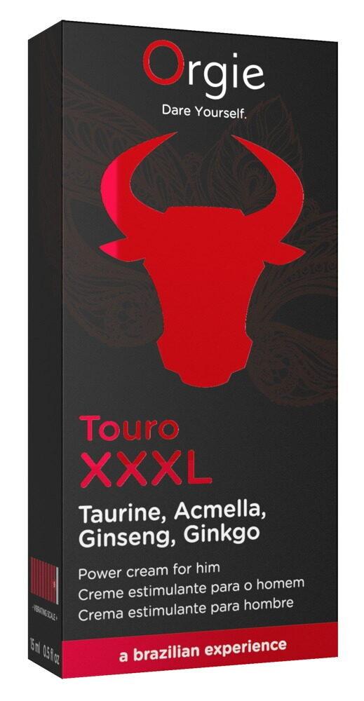 Orgie Touro XXXL Power krém pro muže 15 ml