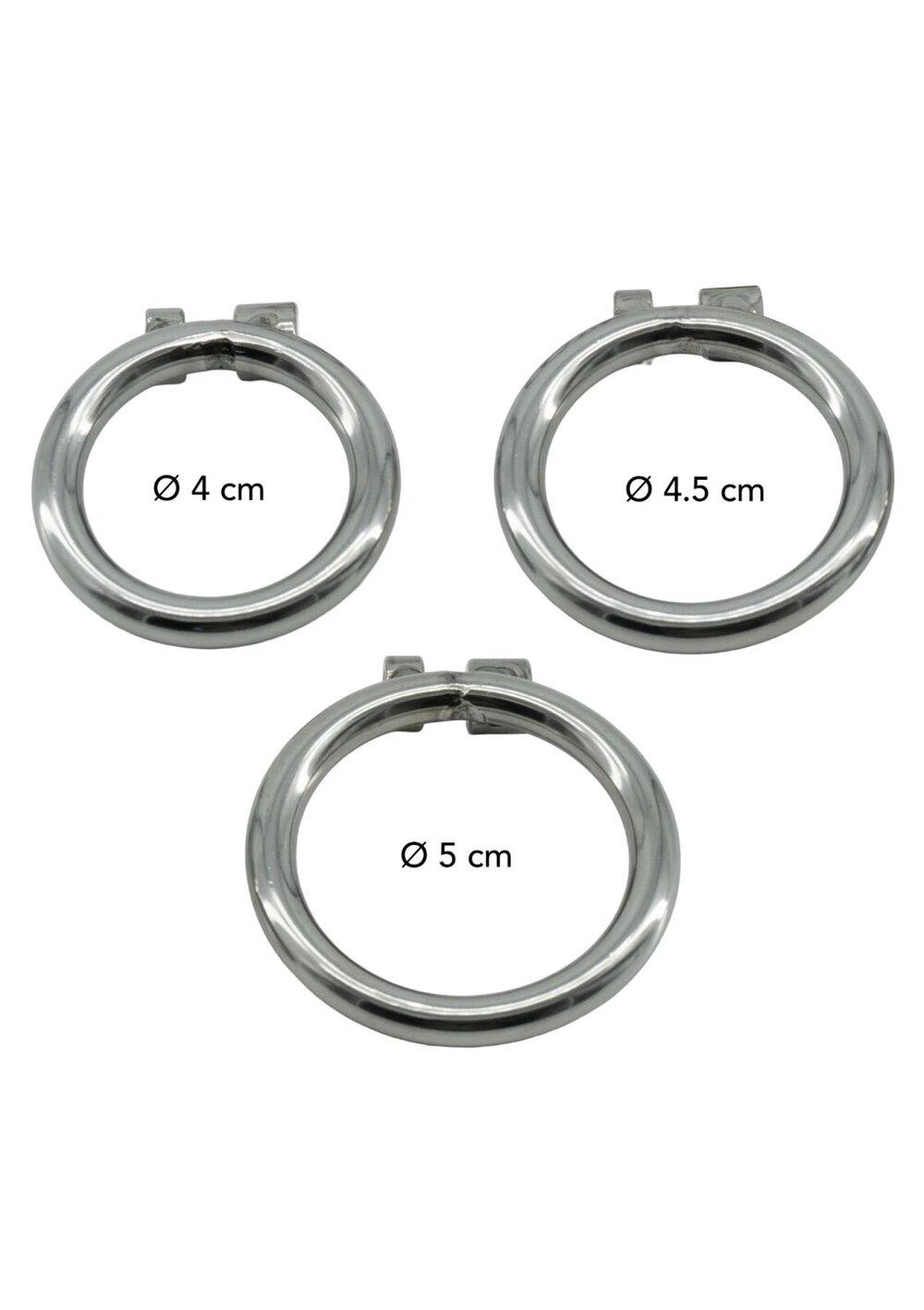 Hidden Desire Extreme ocelová klec na penis XS