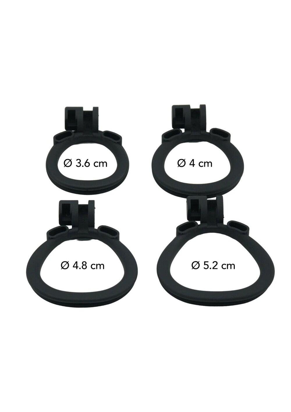 Hidden Desire Extreme klec na penis XS – černá