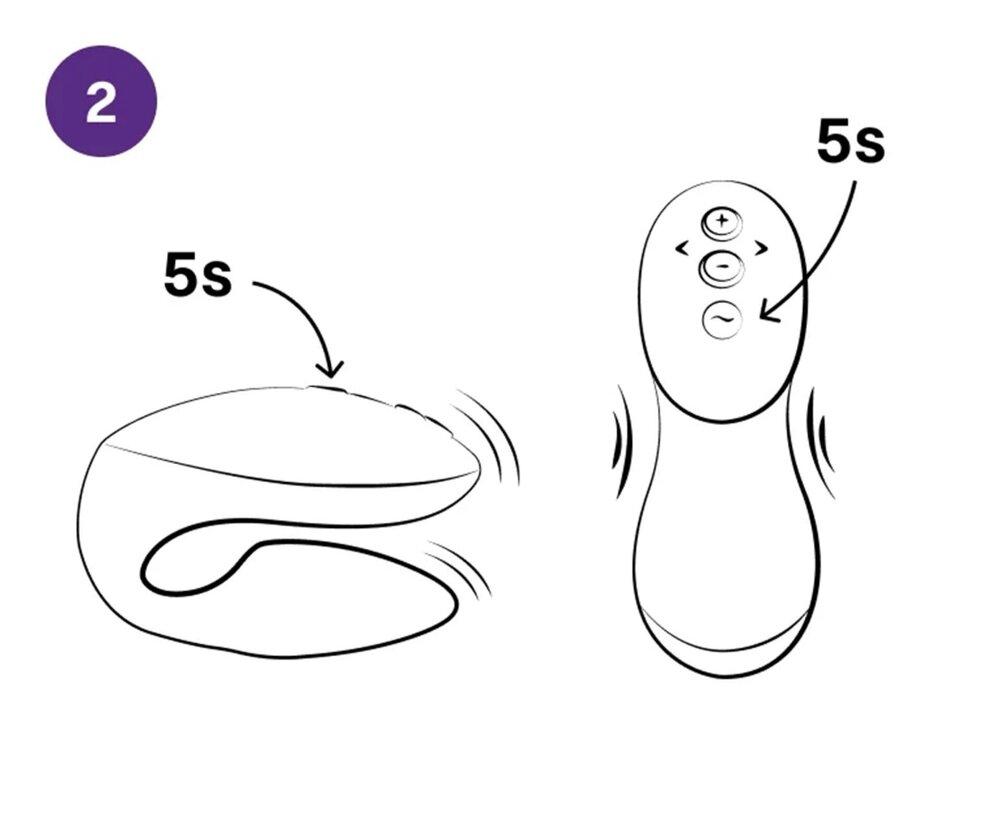 We-vibe Chorus Pro Párový vibrátor – Cosmic purple