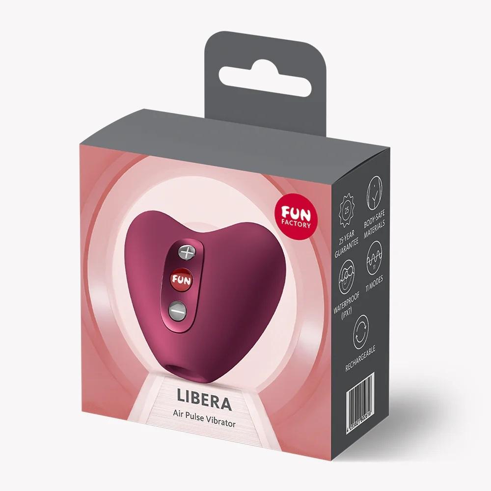 Fun Factory Libera stimulátor klitorisu Wine red