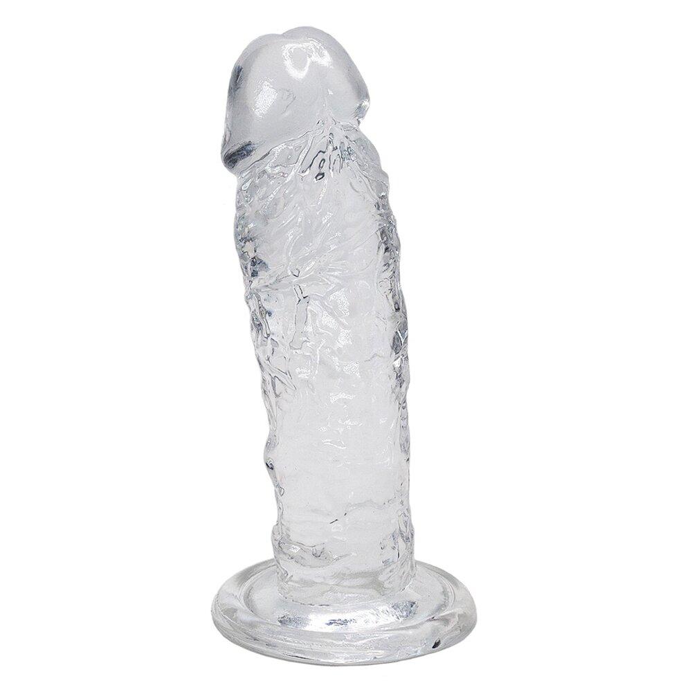 Alive Majestic Jelly dildo 15 cm transparentní