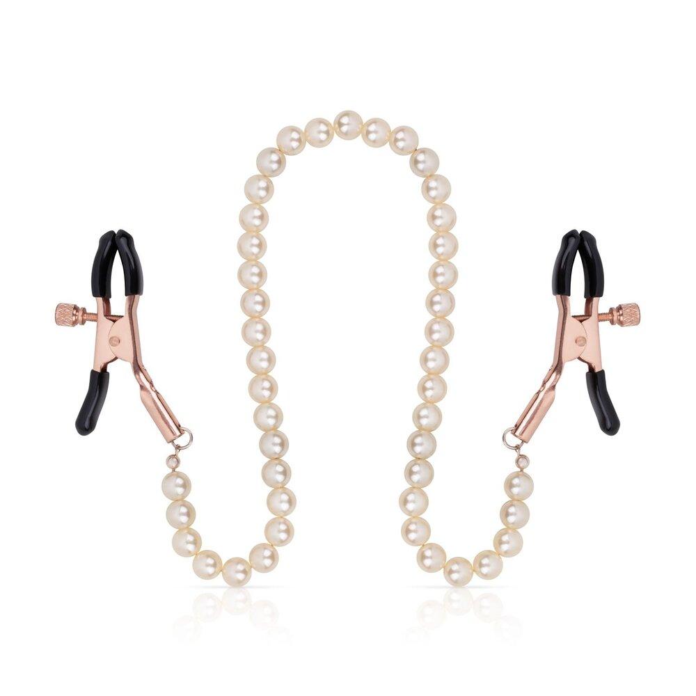 Rosy Gold Pearls svorky na bradavky