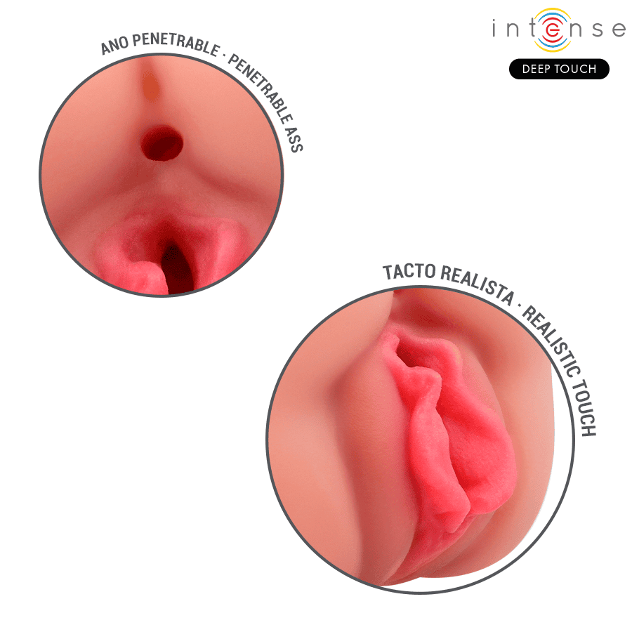 Intense deep touch Riley oboustranný masturbátor