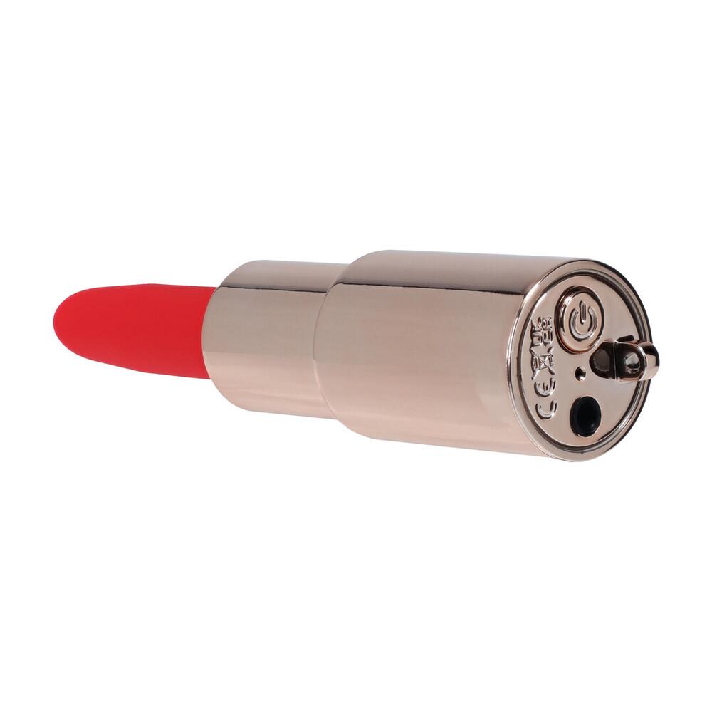 Loveline Sparkle Lipstick minivibrátor se 4 nástavci Iridescent (obrázek 10)